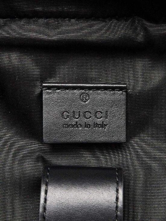 Gucci Black/Gold Leather \